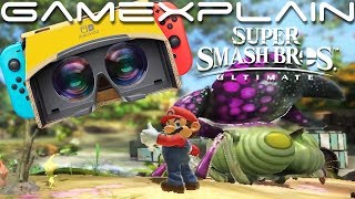 VR + Super Smash Bros  UItimate Reveal Trailer