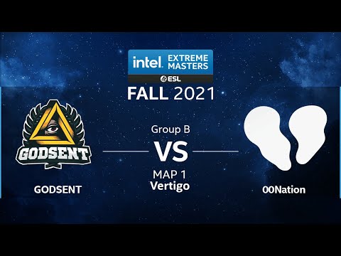 CS:GO - GODSENT vs. 00Nation [Vertigo] Map 1 - IEM Fall 2021 - Group B - NA