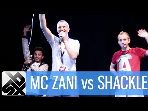 MC ZANI vs SHACKLE  |  Shootout Beatbox Battle Semi Final  |  Vokal Total '13