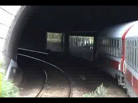 Tunelul de la intrare din  Sighisoara din R 10034