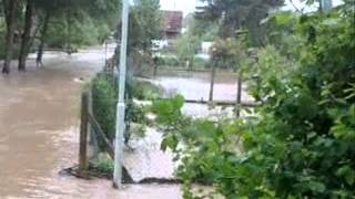 preview picture of video 'Hochwasser Knittlingen'