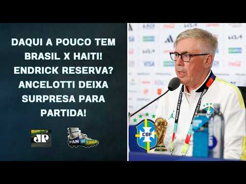 AINDA SEM NEYMAR, BRASIL ENCARA HAITI DAQUI A POUCO PELA 2ª RODADA!! ENDRICK NO BANCO? | PAN NA ÁREA
