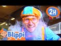 Blippi Visits Science Museums Around The USA 2 HOURS OF BLIPPI SCIENCE VIDEOS