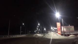 Светопреставление: уличные фонари в Петропавловске работают в режиме мигания