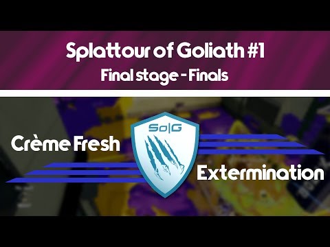 Splatoon - Splattour of Goliath #1 - Crème Fresh vs. Extermination [Final Stage - Finals]