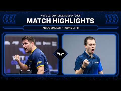 Kristian Karlsson vs Vladimir Sidorenko | MS R16 | #WTTMuscat 2025