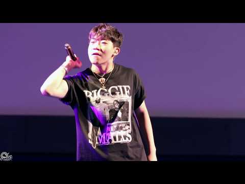 [4K] 창모 - 돈벌어 & 아이야 직캠 By. Jinoo 170826 라쿤영 페스티벌