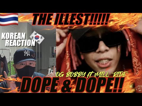 🇹🇭🇰🇷🔥Korean Hiphop Junkie react to OG BOBBY - RIDE Feat. 1MILL (TH/ENG SUB)