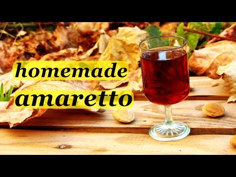 How to make Amaretto liqueur, recipes of homemade liqueur