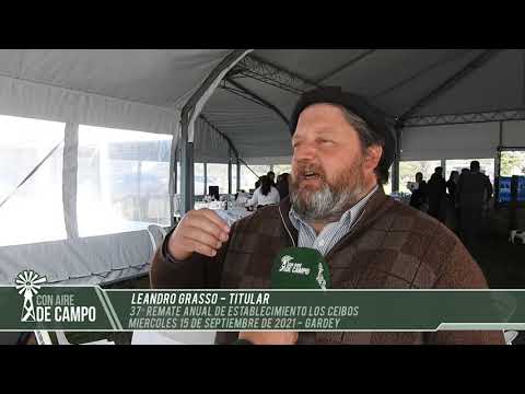 Leandro Grasso -  remate de Establecimiento Los Ceibos - Miércoles 15 de septiembre de 2021 - Gardey