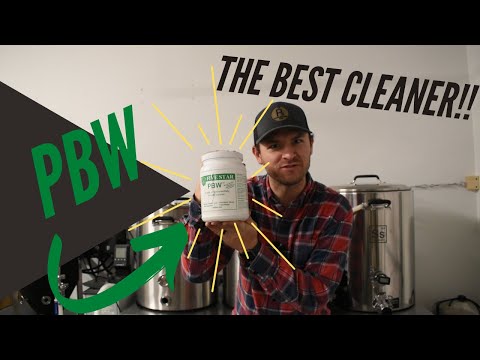 PBW - The Best Fermentor Cleaner!
