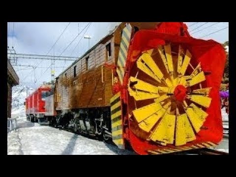 EXTREME TRAINS Rotary Snow Plow