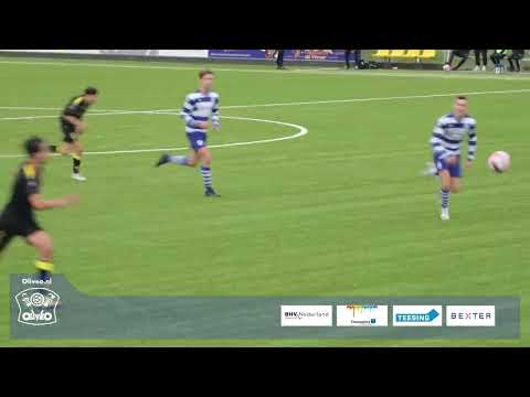 Nootdorp JO19-1 - OLIVEO JO19-1 Hoofdklasse voetbal wedstrijd
