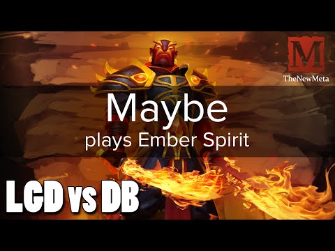 Maybe plays Ember Spirit (LGD vs DB) Full Game