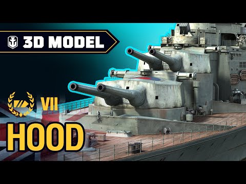 Dry Dock: HMS Hood — British battleship | World of Warships