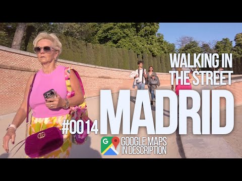 Walk in Madrid _ Museo nacional del Prado to Calle de Fuencarral / Metro Tribunal  #013