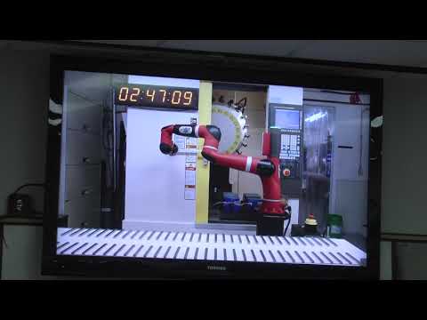8 28 18 Video 1 of 2 Rethink Robotics Sawyer demo at ICC Fab Lab by James Hofer of Power Motion