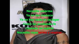 ALEJANDRA GUZMAN NECESITO AMARME CON LETRA