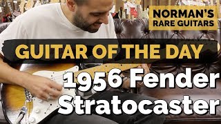 Video thumbnail for Guitar of the Day: 1956 Fender Stratocaster | Norman's Rare Guitars by Normans Rare Guitars