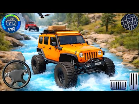 4x4 Offroad Jeep Driving Simulator 3D - Drive SUV 4x4 jeep Offroad Game - Android GamePlay