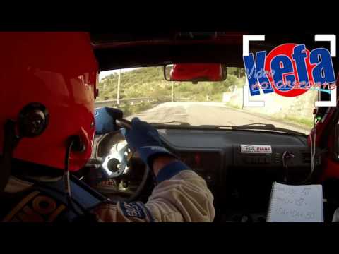 2° TINDARI RALLY 2016 Bonnie & Clyde Peugeot 106 N1 (QUASI CRASH)