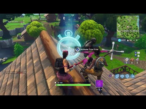 WEEK 6 COMPLETE 5 TIME TRIALS | TIME TRIAL LOCATION #1 | FORTNITE