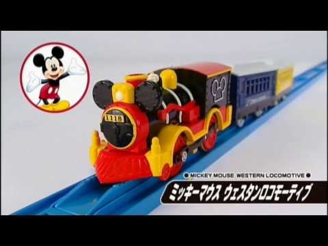 【ディズニードリームレールウェイ】ミッキーマウス　ウェスタンロコモーティブ登場！