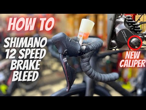 *EASY* HOW TO BLEED SHIMANO 12 SPEED ROAD HYDRALIC BRAKES (105, ULTEGRA, DURA ACE) 7100, 8170, 9200