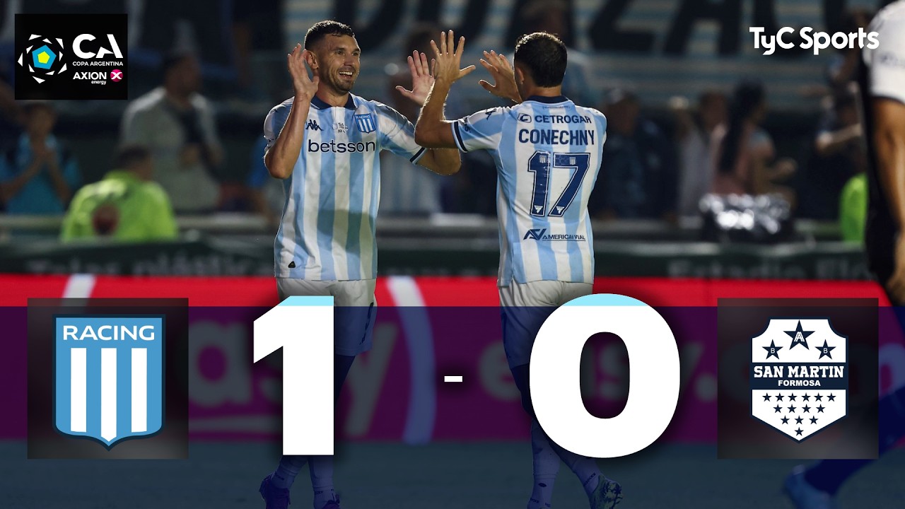 Racing Club vs San Martín Formosa Highlights