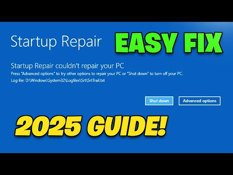 How To Fix Automatic Repair Couldn’t Repair Your PC In Windows 10 11✅Automatic Repair Loop✅