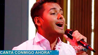 Nicolás Reyna brilló cantando &quot;Me va a extrañar&quot; de Ricardo Montaner en Nosotros a la mañana