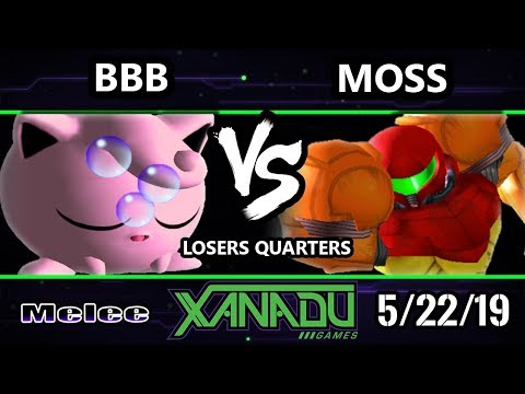 S@X 303 SSBM - BBB (Falco, Jigglypuff) Vs. Moss (Samus) - Smash Melee Losers Quarters