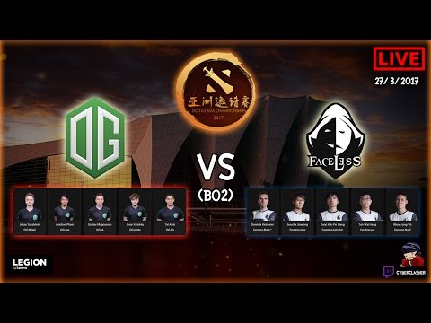 [LIVE-TH] DAC 2017: Group Stage - OG vs Faceless # Game 1