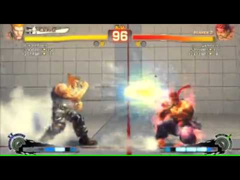 【USF4】Daigo Umehara vs Blue emblem　14.09.11 (1/3)
