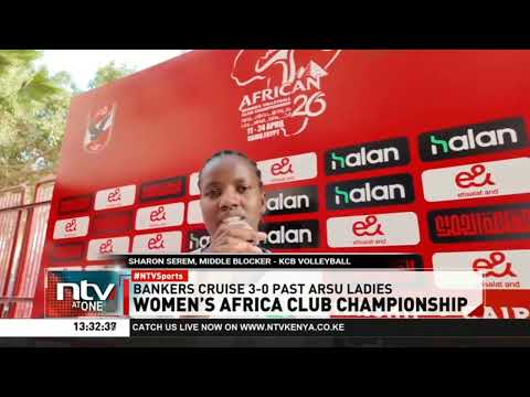 KCB Women’s Volleyball dominate ARSU Ladies at Africa Club Championship in Cairo