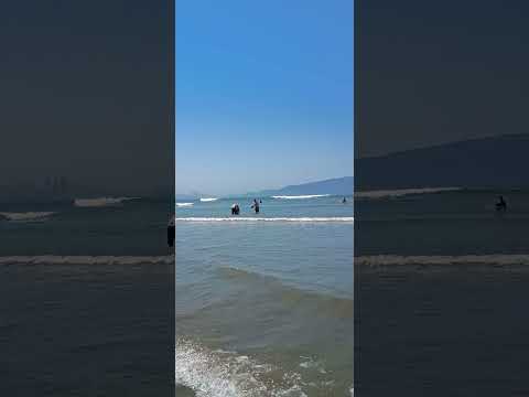 Praia de Itararé - São Vicente #praia #turistandoemsp #beach #travel #saovicente #turismo