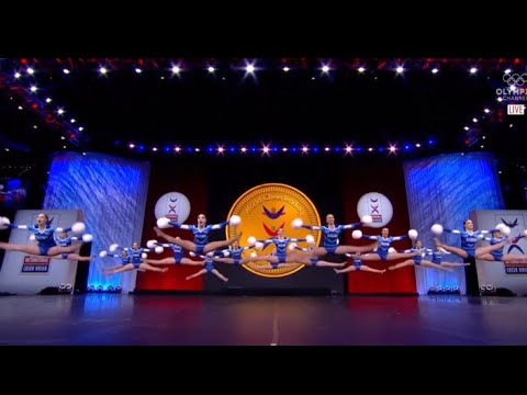 Team Finland Freestyle Pom ICU Worlds Finals 2022