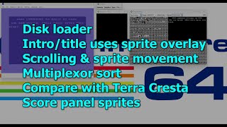 C64 Games memories   SWIV   Technical