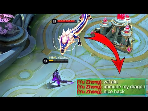 Reason Why Yu Zhong Users HATES my New Alucard ULTIMATE EFFECT!! ☠️ | HARD CARRY SOLO HIGH RANK!! 🔥