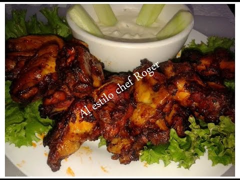 Alitas adobadas, alitas de pollo Receta #29 buffalo wings