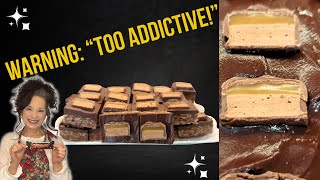 THE ULTIMATE MARS BAR SQUARES EASY NO BAKE RECIPE! #subscribe #easy #recipe #trending #video #fun