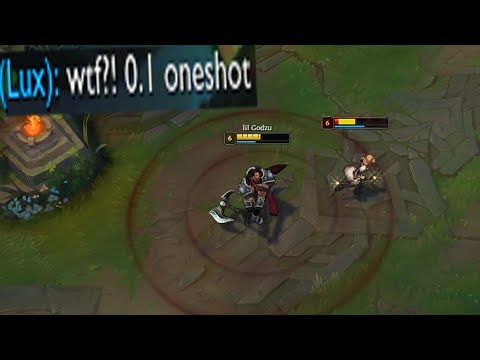 0.1 SEC ONE SHOT - Darius Insane Damage