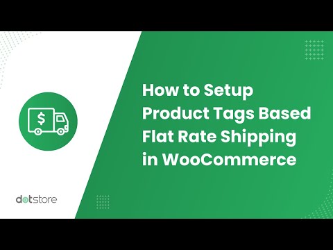 How to Setup Product Tags Based Flat Rate Shipping in WooCommerce?