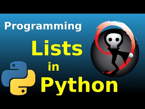 Python Programming 004 Lists
