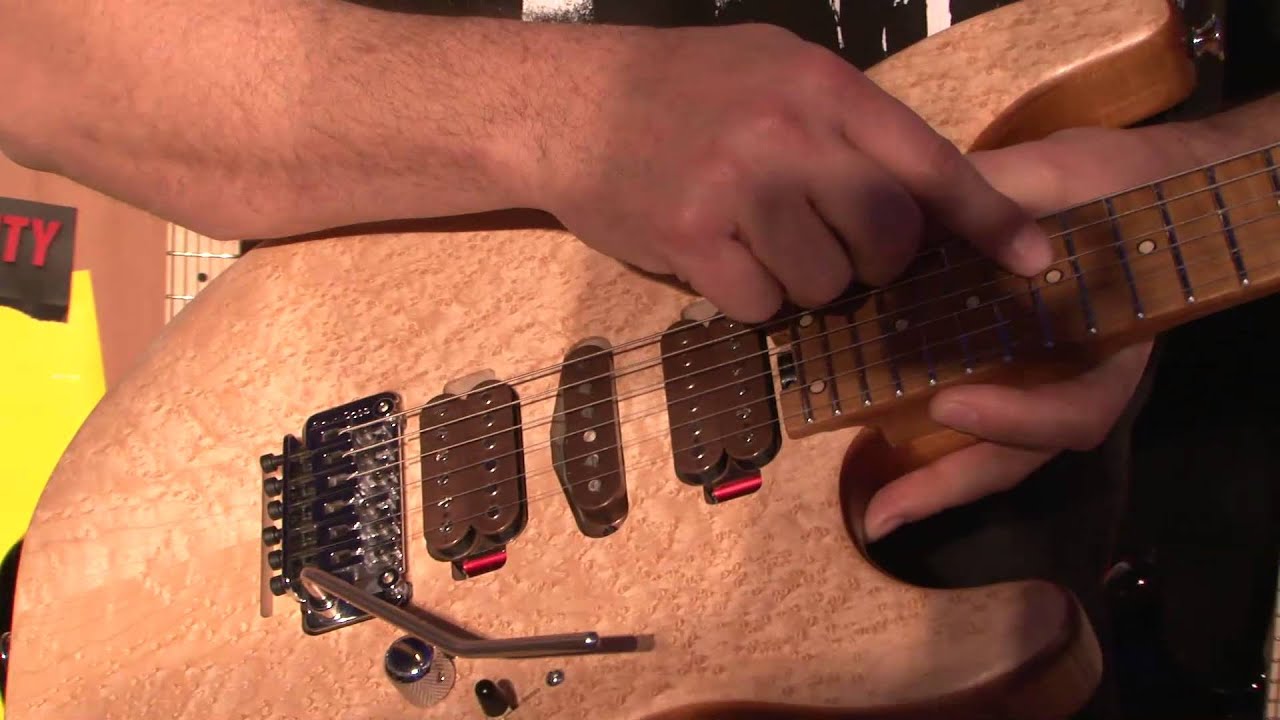 NAMM 2014 - Charvel Guitars Guthrie Govan Signature - YouTube