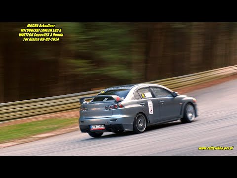 MUCHA Arkadiusz - MITSUBISHI LANCER EVO X - WWTECH SuperOES 3 Runda Tor Kielce 09-03-2024