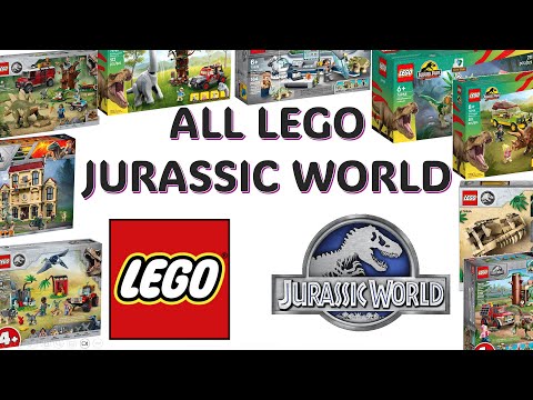 ALL LEGO JURASSIC WORLD SETS 2015-2024