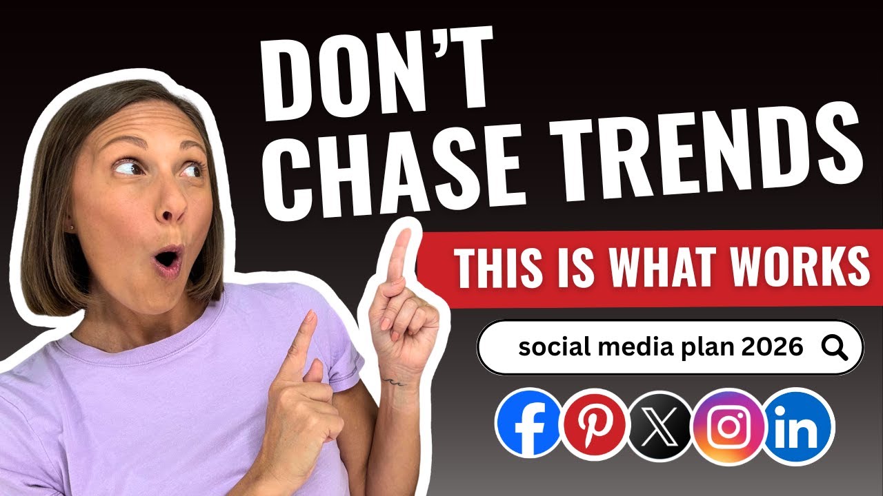 Best Social Media Marketing Plan in 2026 (For Bloggers, Shop Owners, and Small Businesses) thumbnail