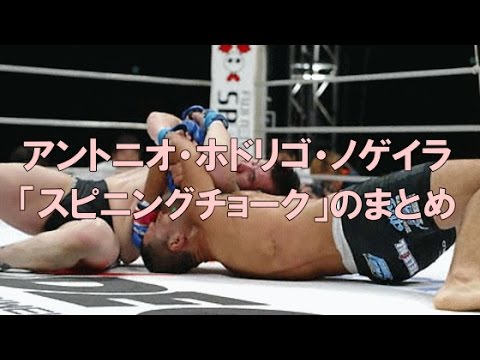 アントニオ・ホドリゴ・ノゲイラ 「スピニングチョーク」のまとめ動画集