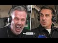 COMMS CAM Gary Neville And Jamie Carragher React To Liverpool S 3 0 Win Over Manchester United